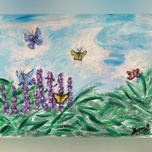 Original acrylic painting. Cute for a kids room